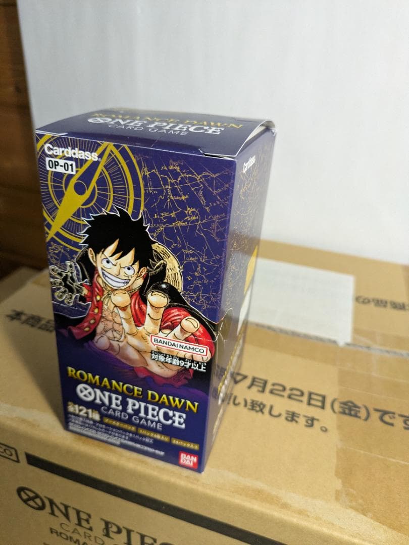 ワンピースカード　ロマンスドーン　1BOX OP-01 新品未開封テープ付き
