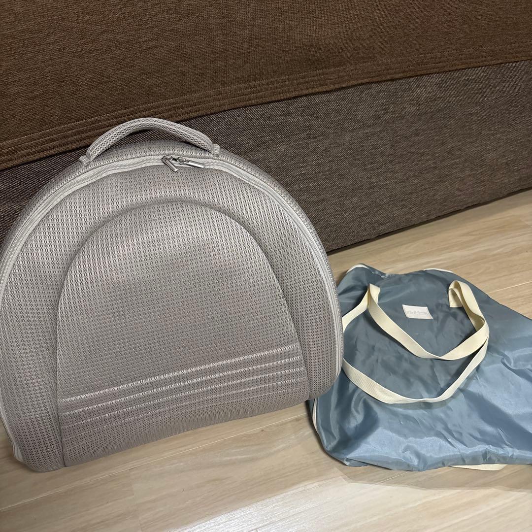 【美品】ネオママイズム ベッドインベッド ベビーベッド　グレー　収納バッグ付き