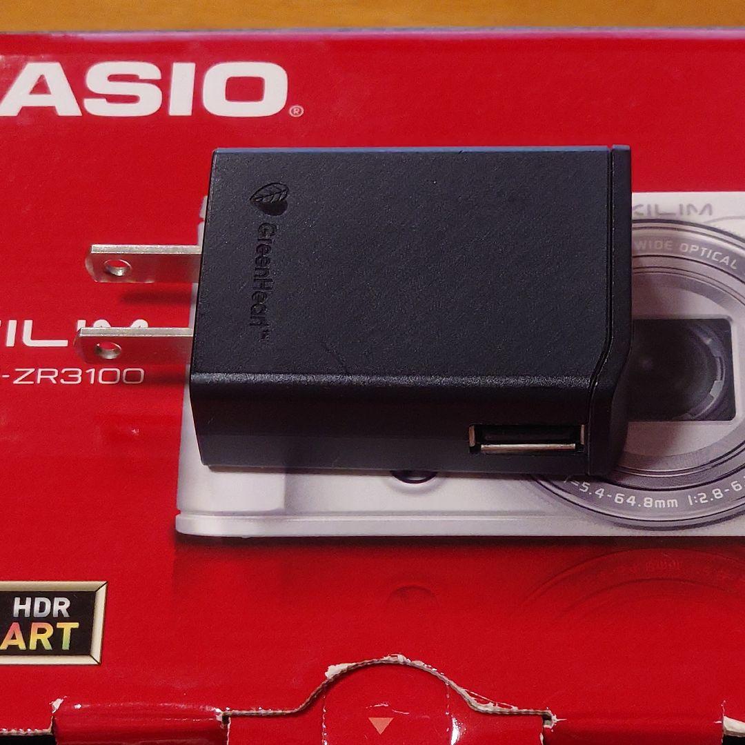 カシオ　CASIO　EXILIM　EX-ZR3100　ビビッドピンク　デジカメ