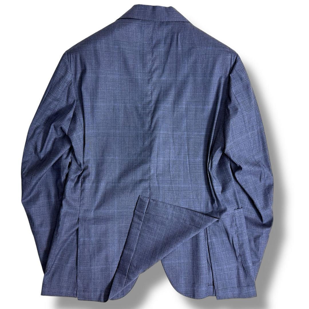 J7323新品サルトリオ 24SSエディフィス別注グレンプレイドサマージャケット