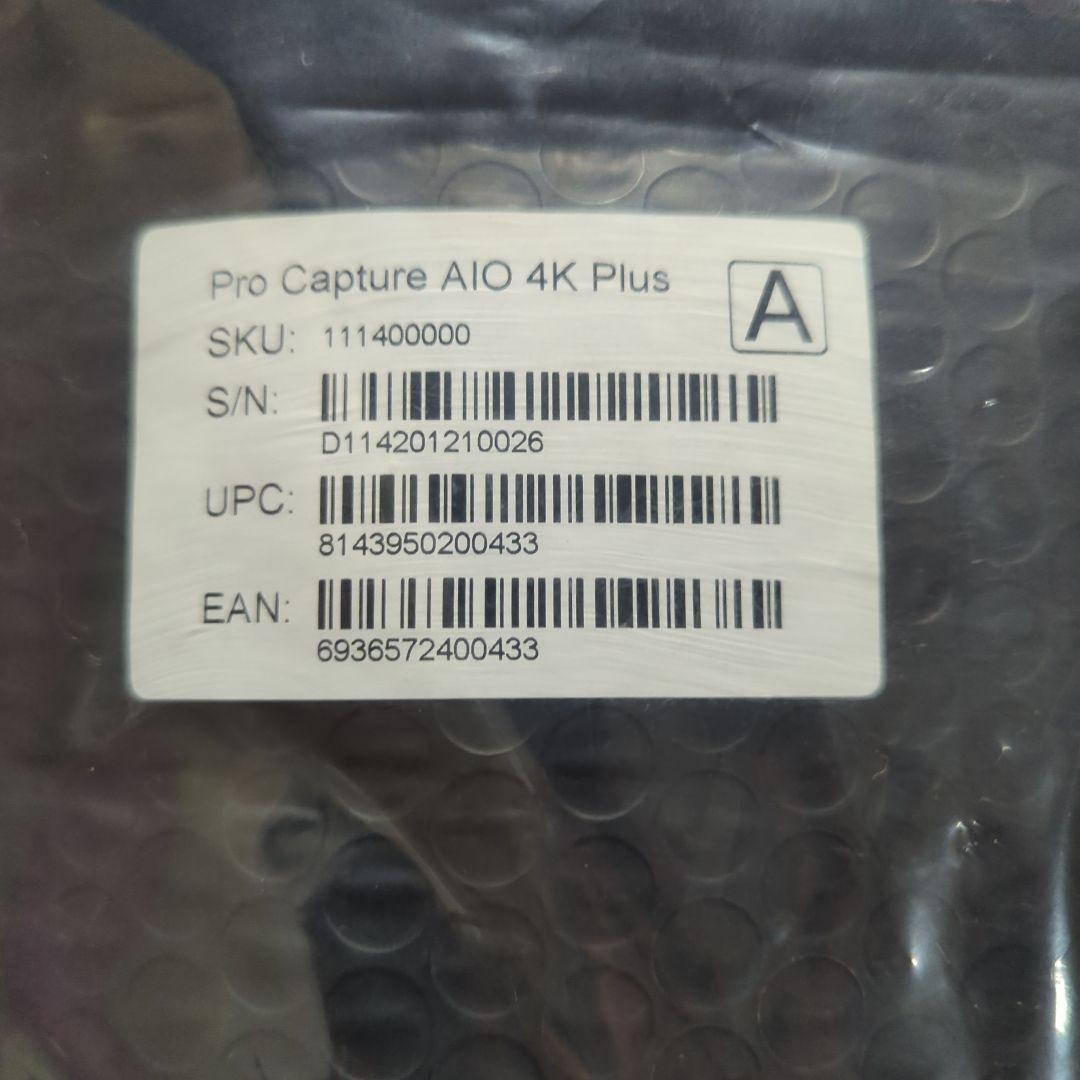 Magewell Pro Capture AIO 4K Plus 新品