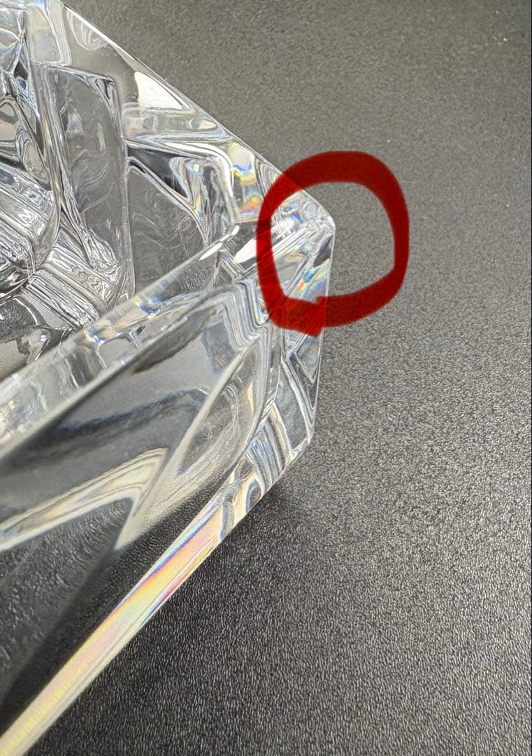 Baccarat クリスタルガラス 小物入れ