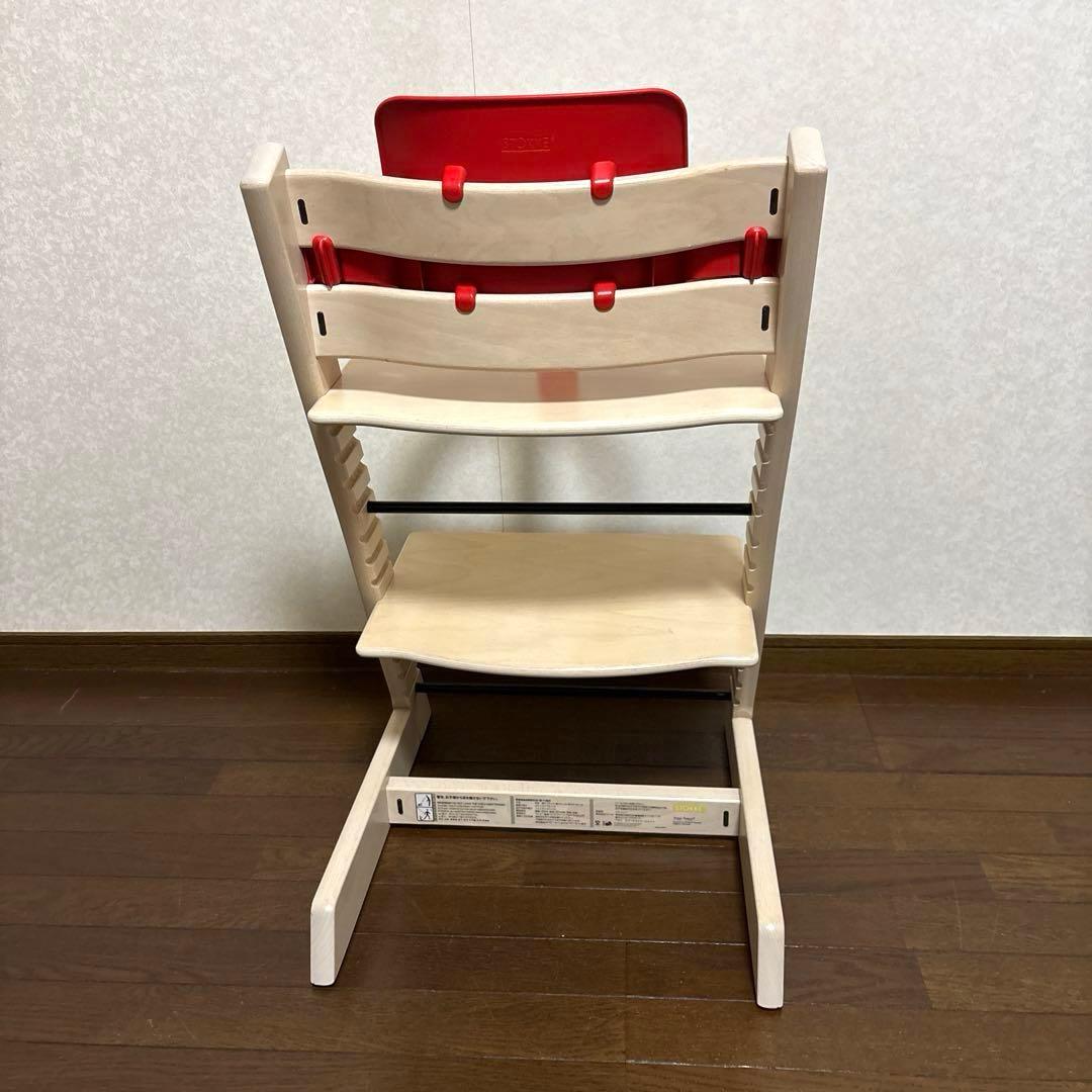 【良品】ストッケ トリップトラップ ホワイト ベビーセット付き