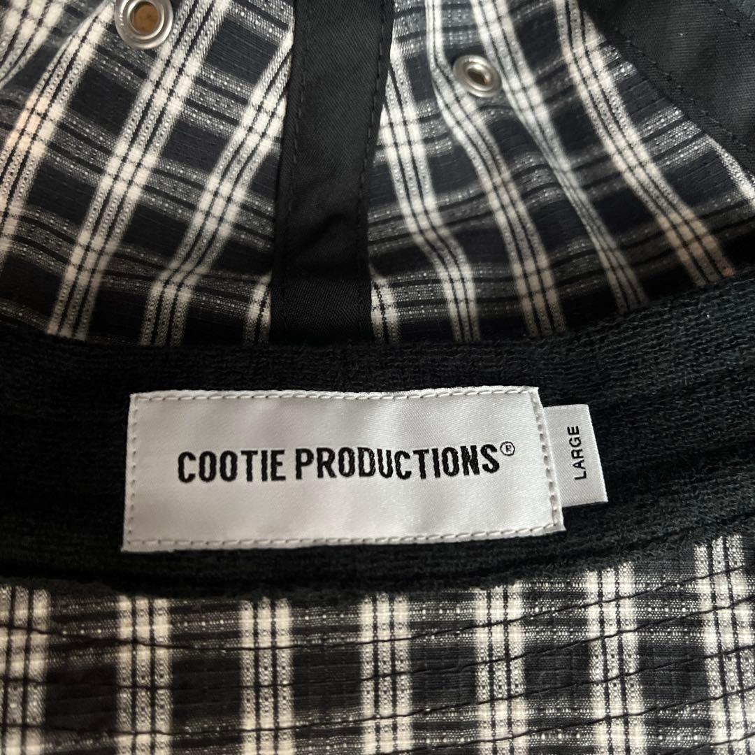 COOTIE PRODUCTIONS チェック柄 ボールハット L