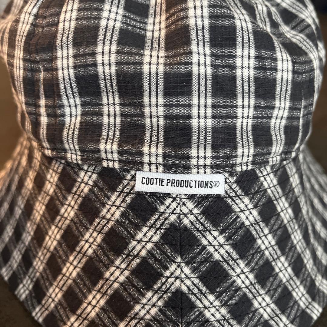 COOTIE PRODUCTIONS チェック柄 ボールハット L