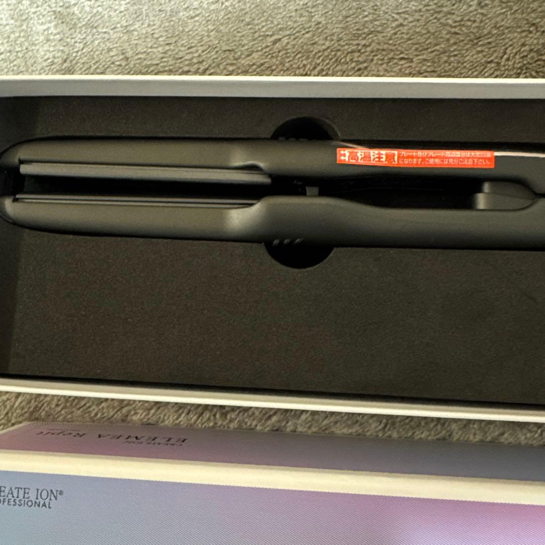 【新品、未使用】正規品クレイツ　エレメア　レピ　ストレートアイロン