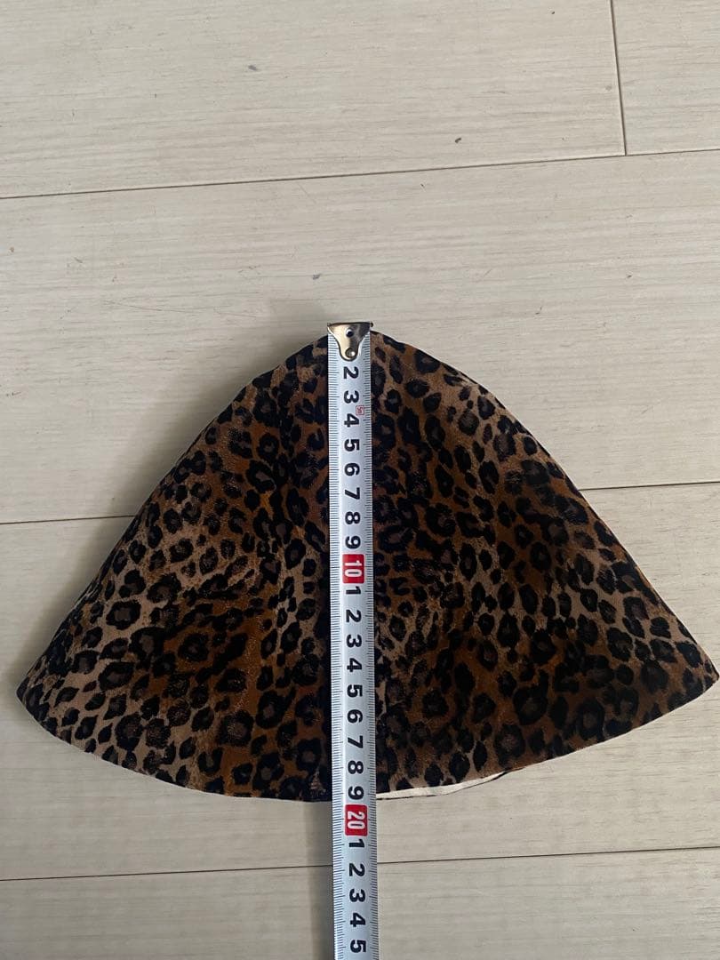 帽子 tao COMME des GARCONS Leopard Bucket Hat