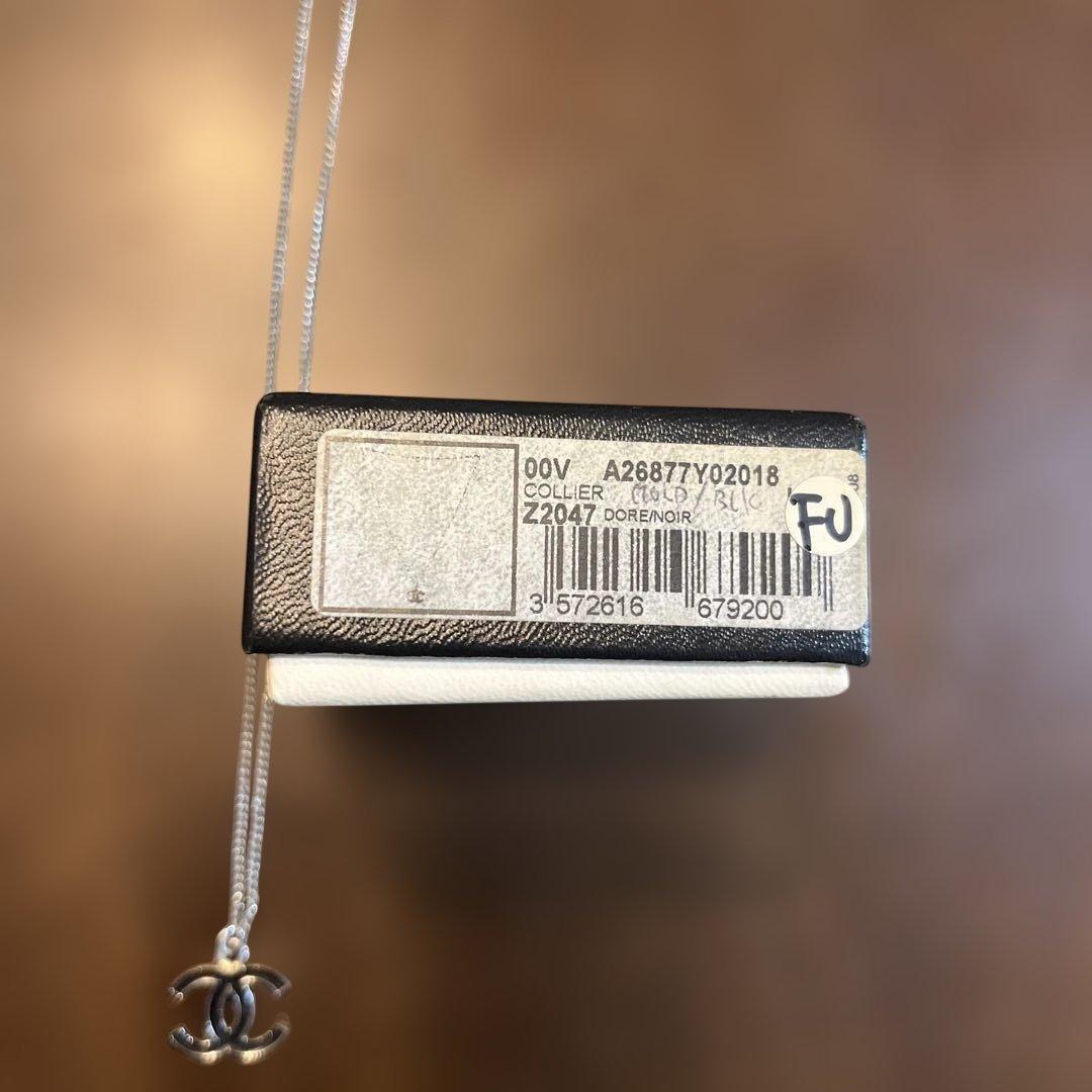 CHANEL シルバーネックレス♡