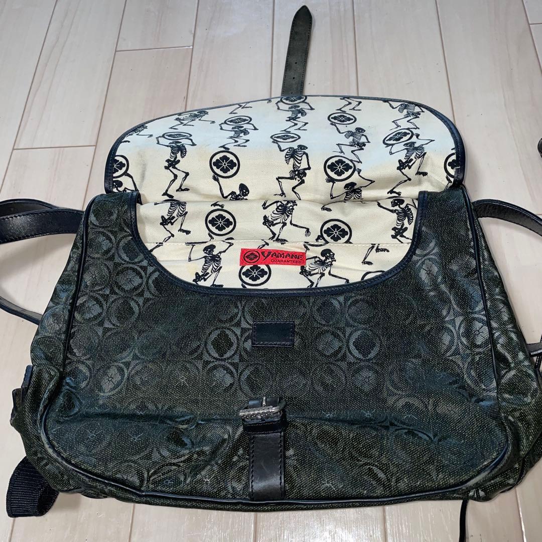 エヴィス/EVISU/YAMANE/家紋/モノグラム/ショルダーバッグ/