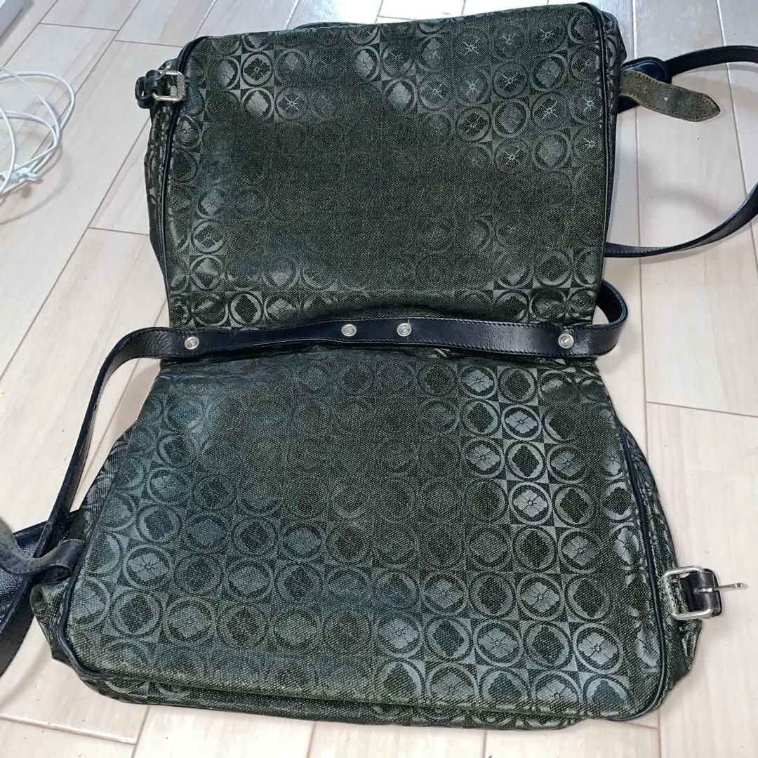 エヴィス/EVISU/YAMANE/家紋/モノグラム/ショルダーバッグ/