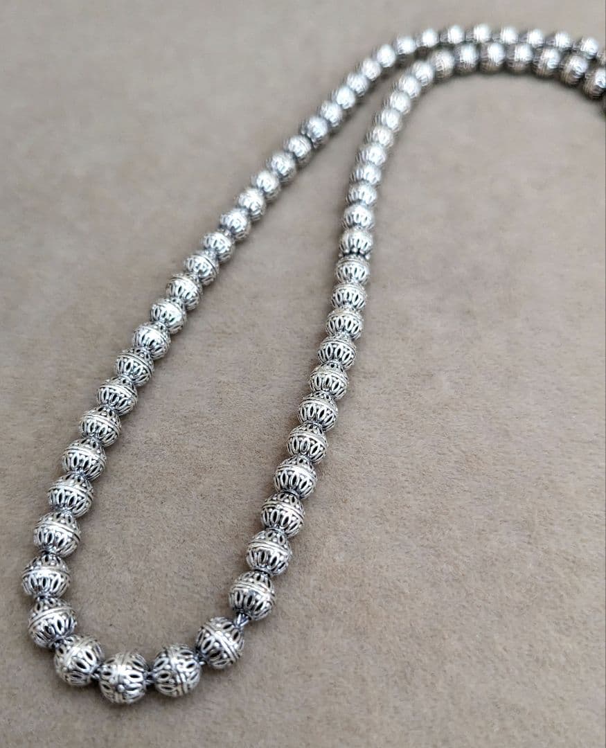 ☆NEW☆ トルコ製 925シルバー タスビー（99ビーズ）