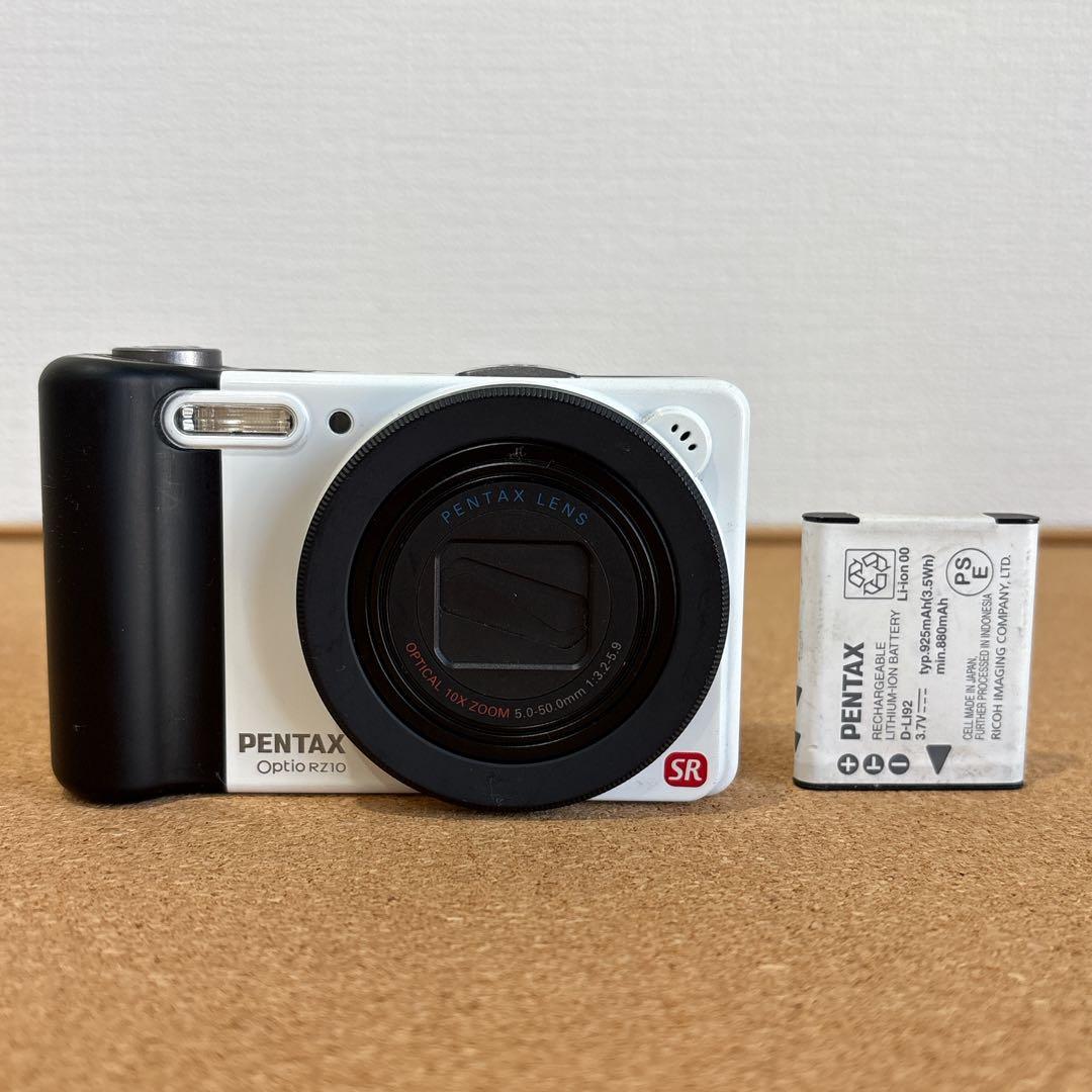 【可愛いすぎるコンデジ】PENTAX optio RZ10 ホワイト