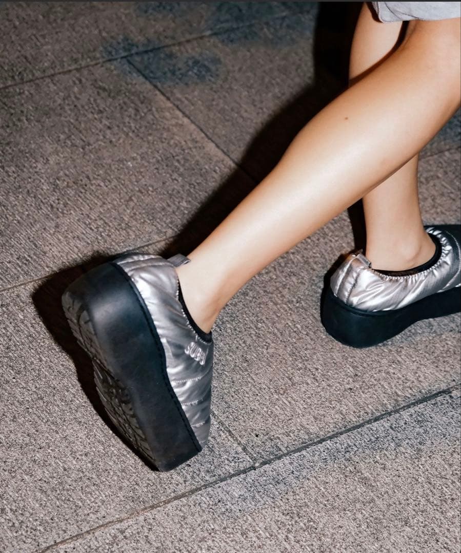 SUBU VAMP Platform Circle SILVER スブ