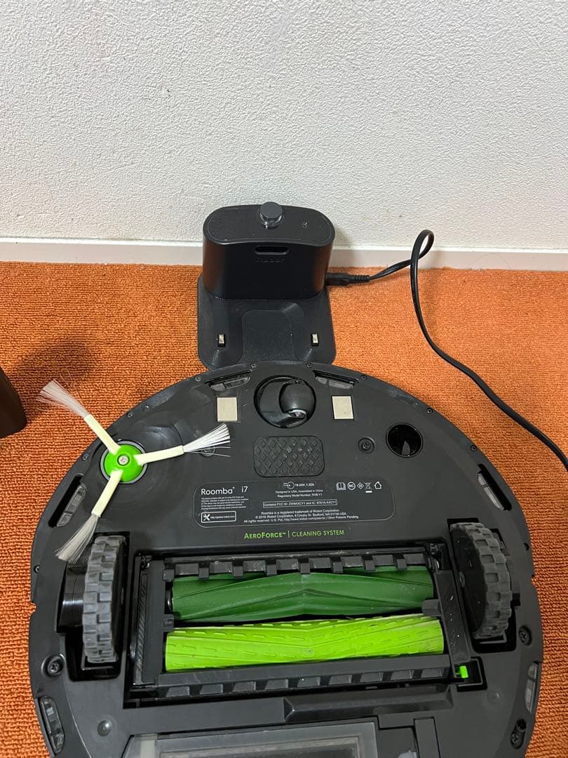 美品 ルンバ i7 ロボット掃除機 アイロボット 水洗いできるダストボックス