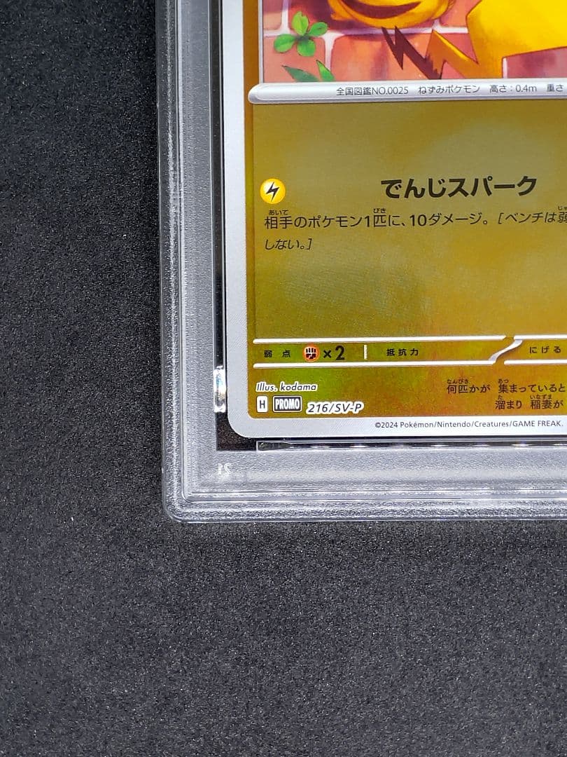 【PSA10】ピカチュウ プロモ ポケカの夏がキタ キラ ホロ Gem Mint