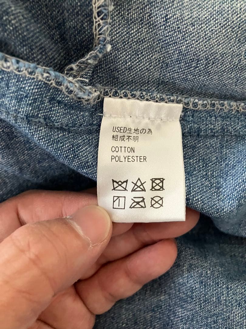 Nasngwam BARBARIAN MODS COAT ナ スングワム デニム