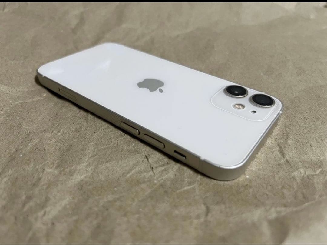 iPhone 12mini 256gb ホワイト 白操作問題なし