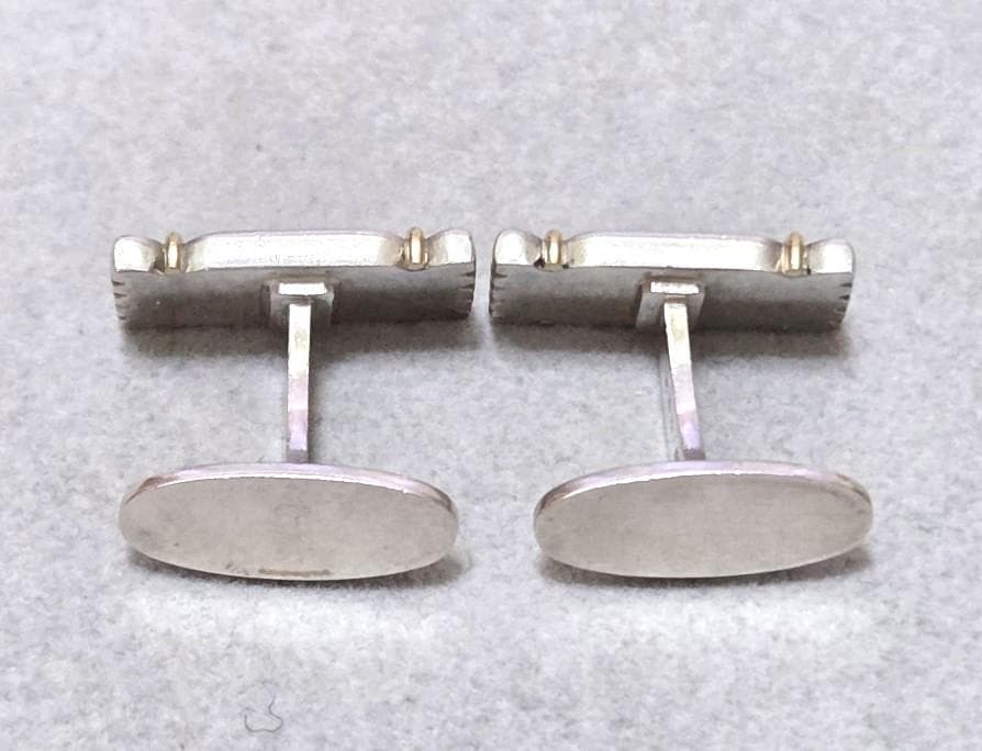 ジョージジェンセン　SV925　タイピン、カフスセット　42218