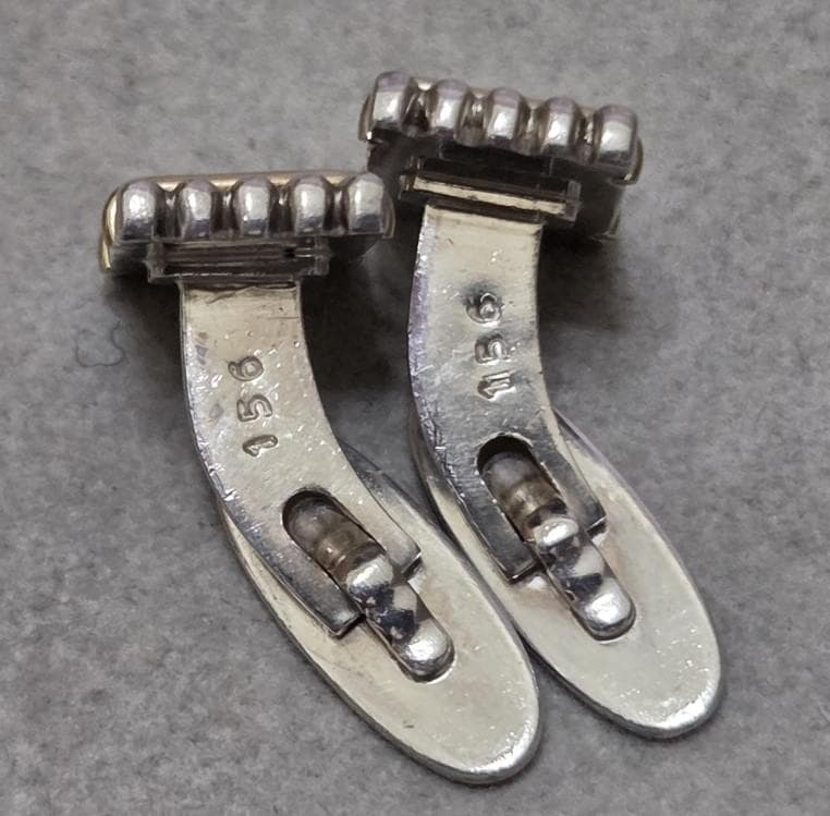 ジョージジェンセン　SV925　タイピン、カフスセット　42218