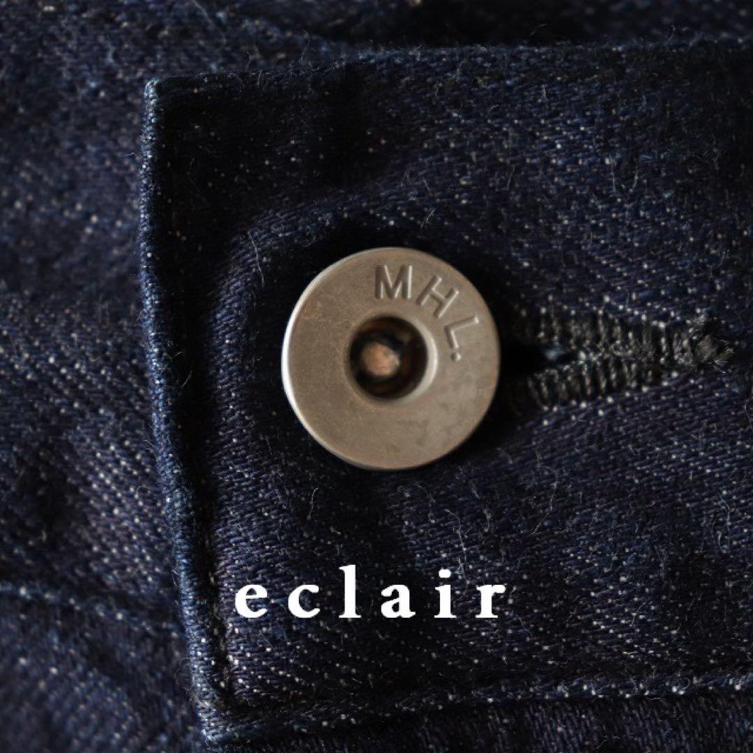 2023新型 マーガレットハウエル×キャントン ライトデニムハーフパンツ 即完売