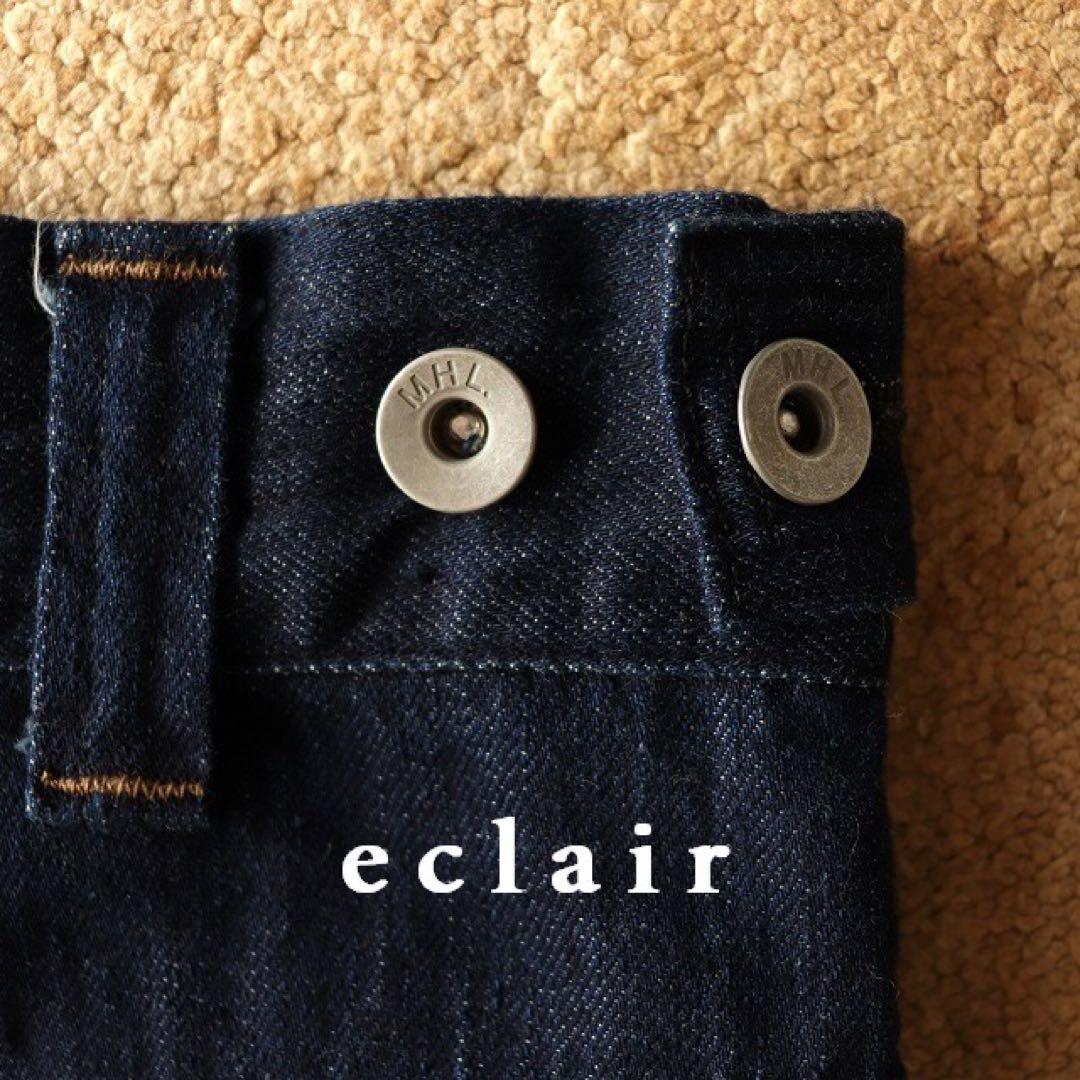 2023新型 マーガレットハウエル×キャントン ライトデニムハーフパンツ 即完売