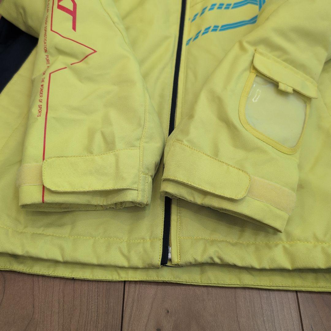 スキーウエア 140cm ミズノ ゴーグル 極暖上下2セット 帽子付き