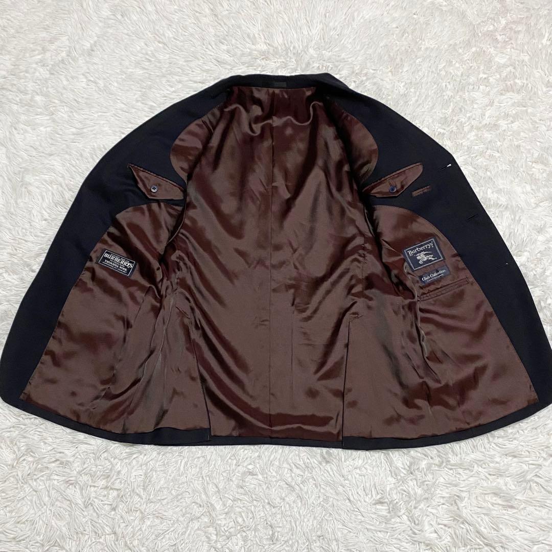 【超希少】バーバリーズ・テーラードジャケット・銀ボタン・ネイビー・M相当