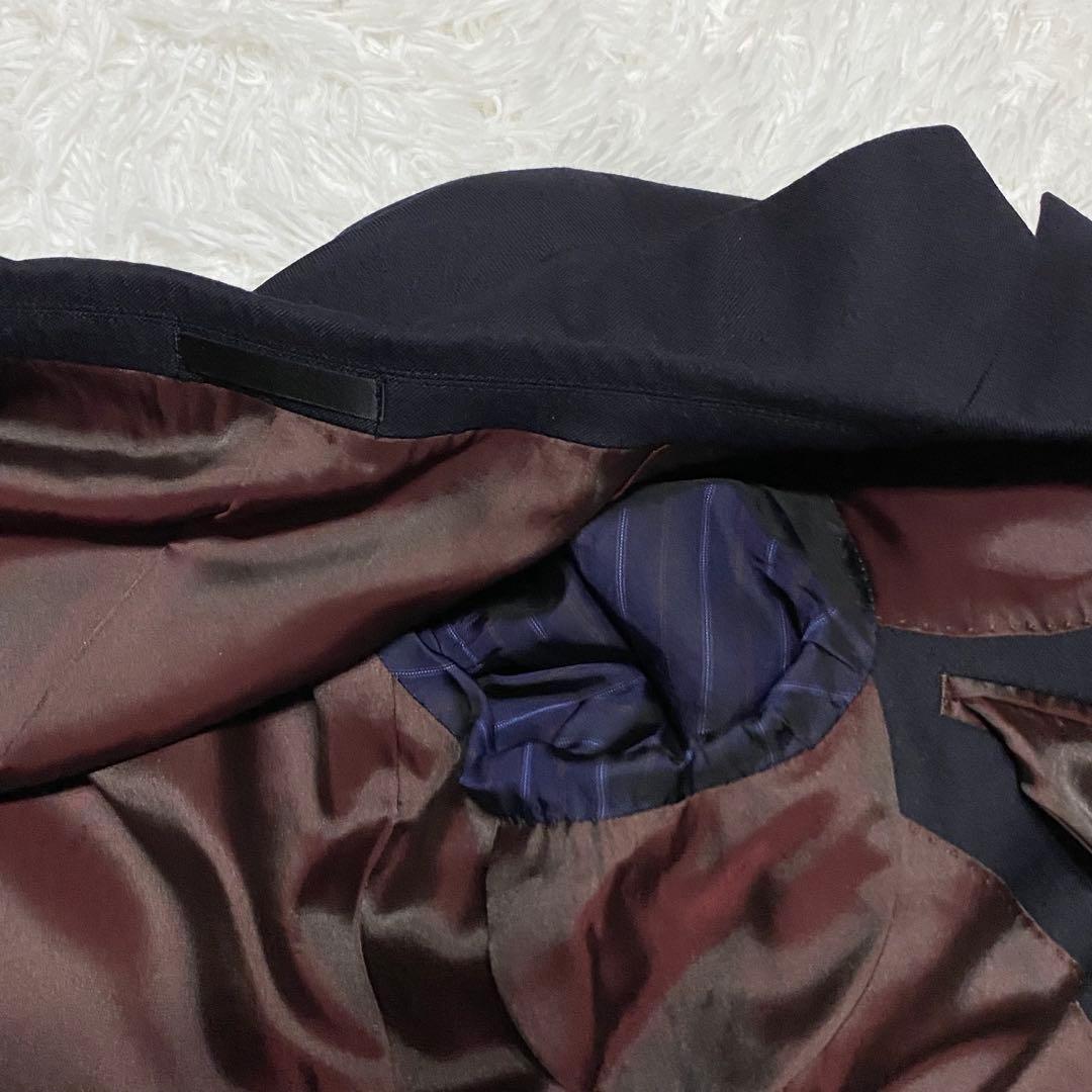 【超希少】バーバリーズ・テーラードジャケット・銀ボタン・ネイビー・M相当