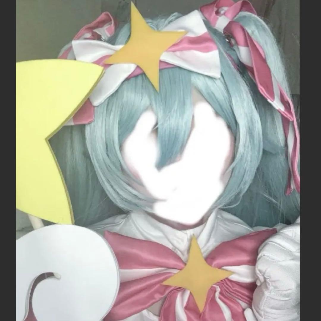 初音ミク コスプレ 衣装 いますぐ輪廻 魔法少女 一式 フルセット ウィッグ付き