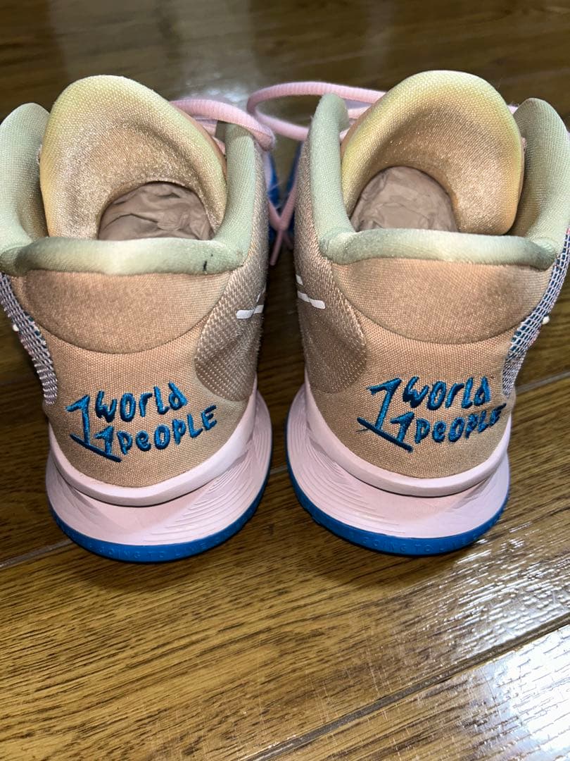 お*こ様 NIKE KYRIE 7 EP '1 WORLD 1 PEOPLE