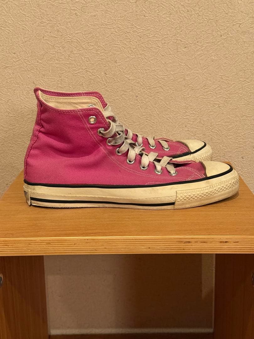 80s CONVERSE ALL STAR HI 当て布 US 8.5 USA