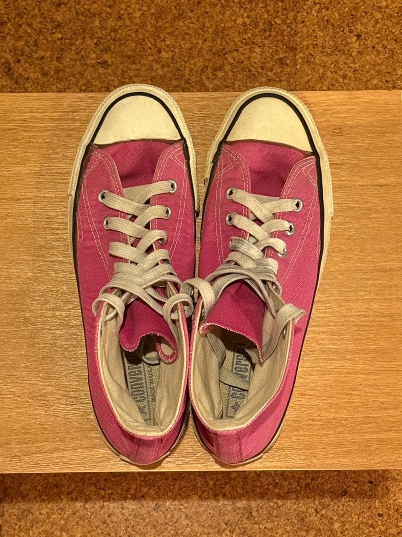 80s CONVERSE ALL STAR HI 当て布 US 8.5 USA
