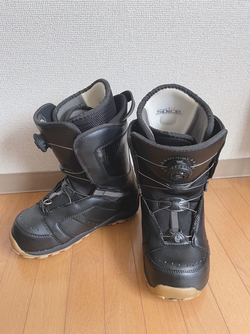 SPICE スノーボードブーツ 25.0cm ブラック　おまけ付き