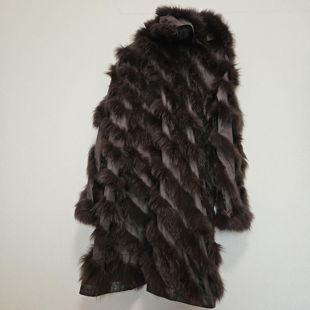 フォックス リバーシブル ロングコート