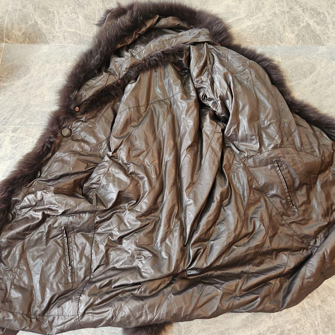 フォックス リバーシブル ロングコート