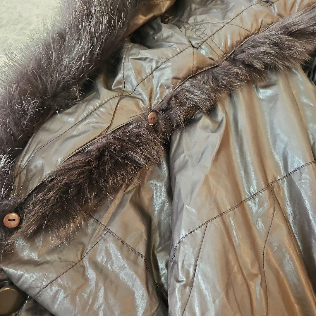 フォックス リバーシブル ロングコート