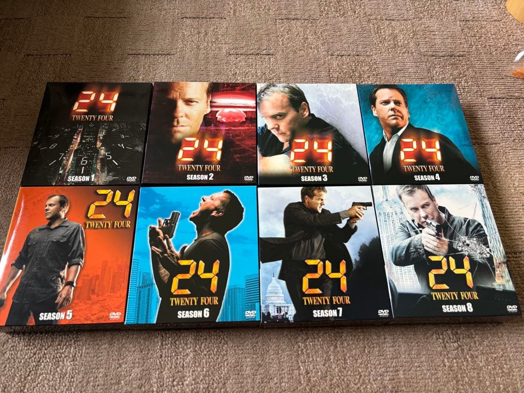 24-TWENTY FOUR- シーズン1~8SEASONSコンパクト・ボックス