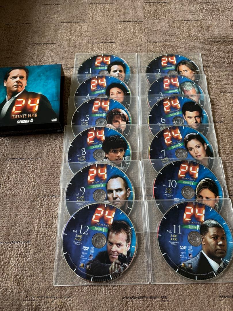 24-TWENTY FOUR- シーズン1~8SEASONSコンパクト・ボックス