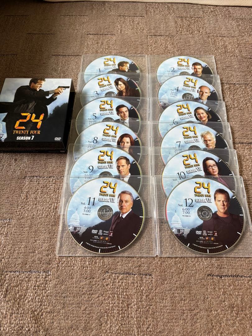24-TWENTY FOUR- シーズン1~8SEASONSコンパクト・ボックス