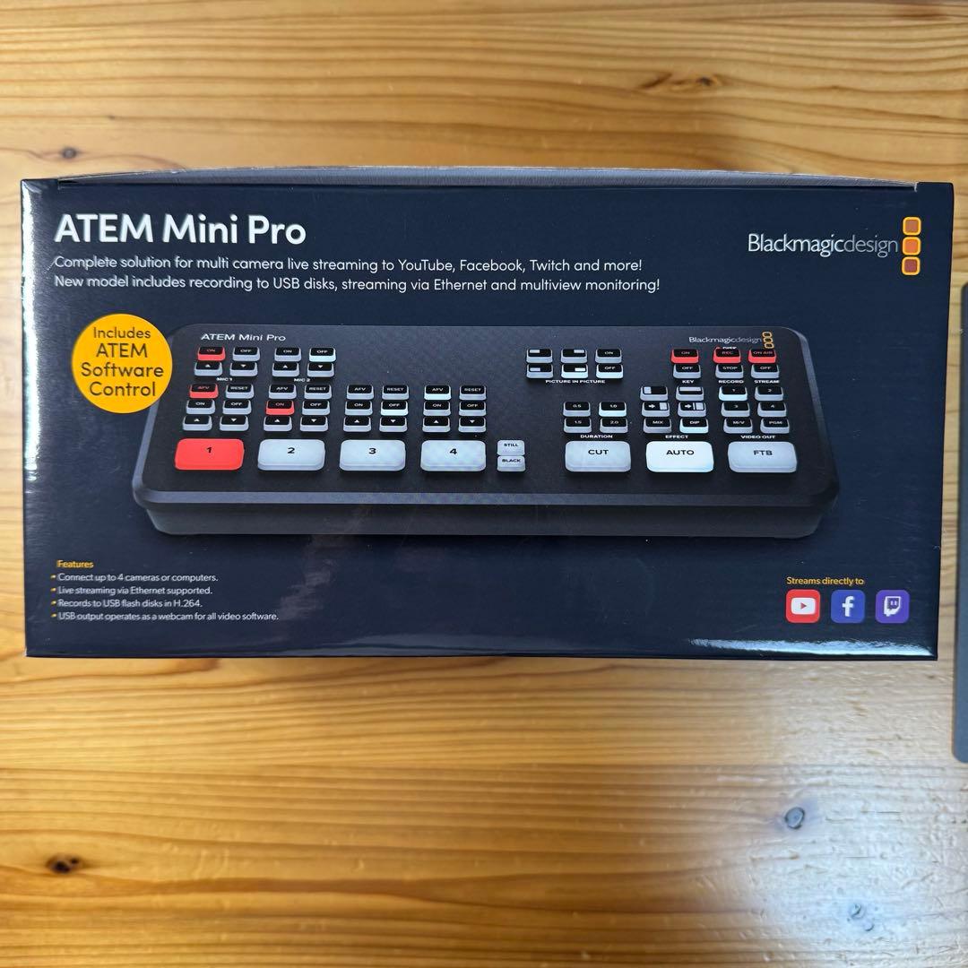 ATEM Mini Pro スイッチャー