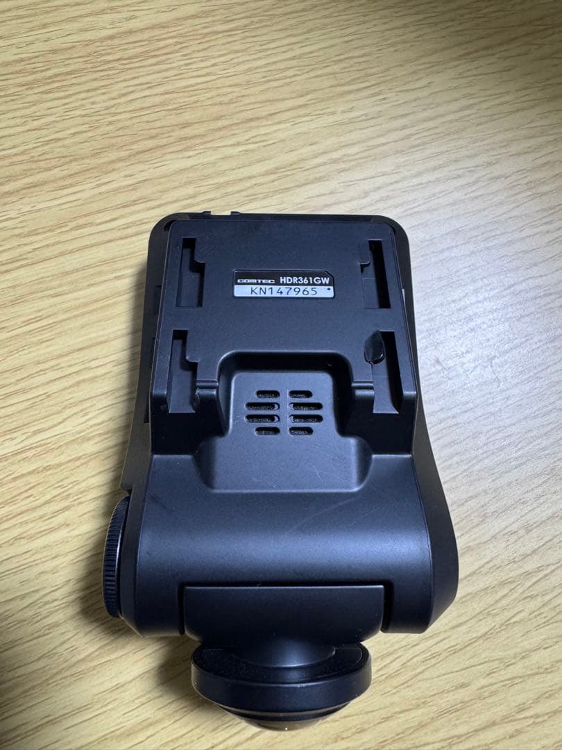 HDR361GW　コムテックドラレコ　前後カメラ　360°