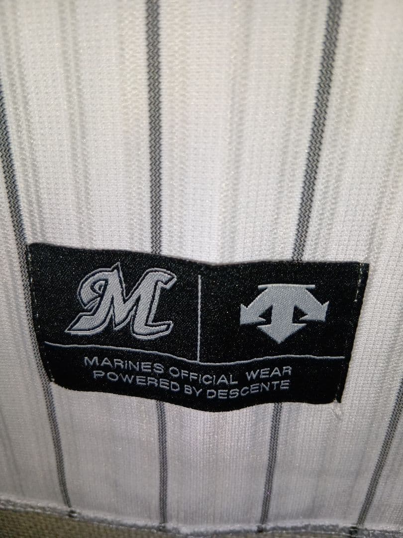 た*し様 【値下】千葉ロッテマリーンズ 里崎智也 里崎 ホーム ユニフォーム