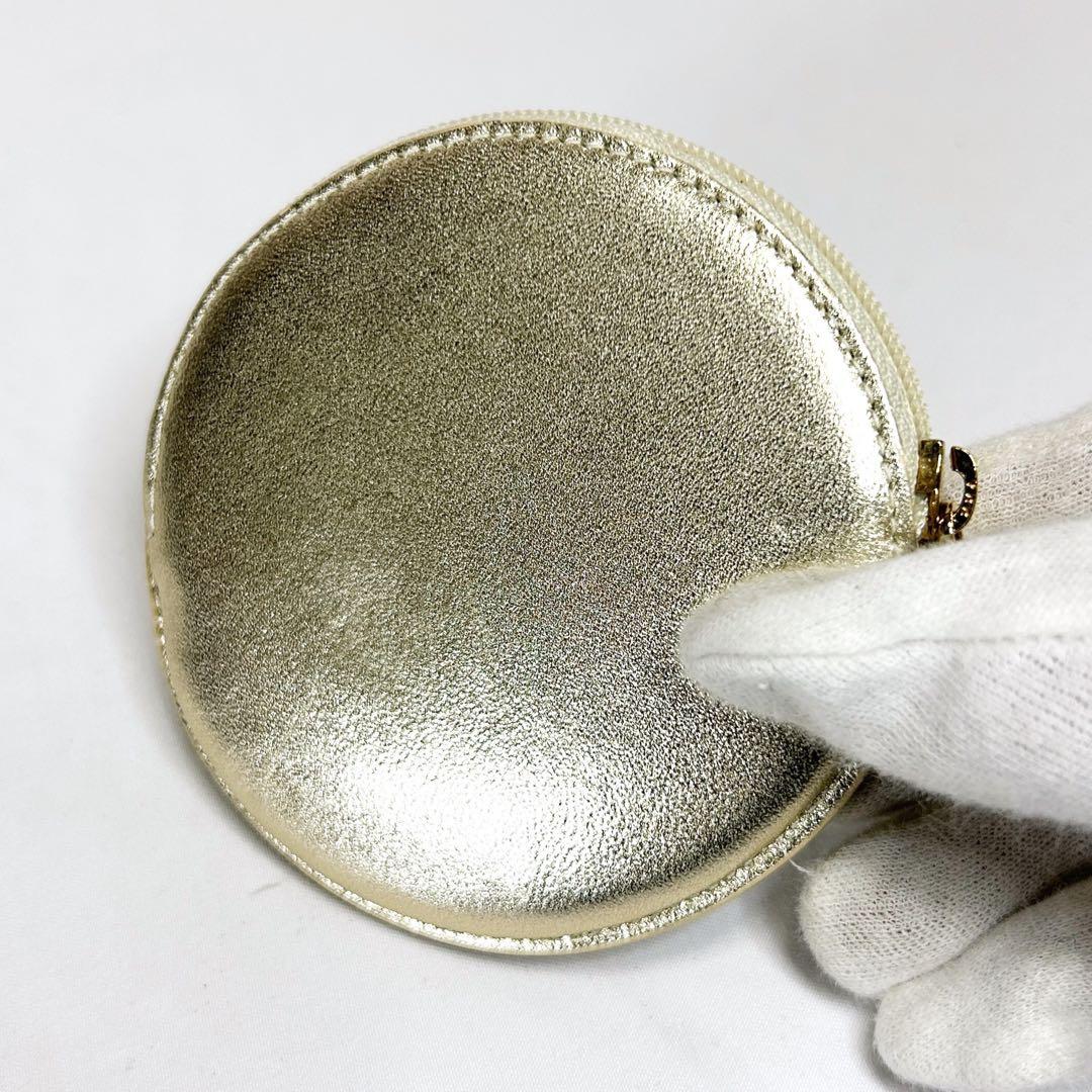 ロエベ LOEWE 丸型　ジッピーケース　アナグラムロゴ