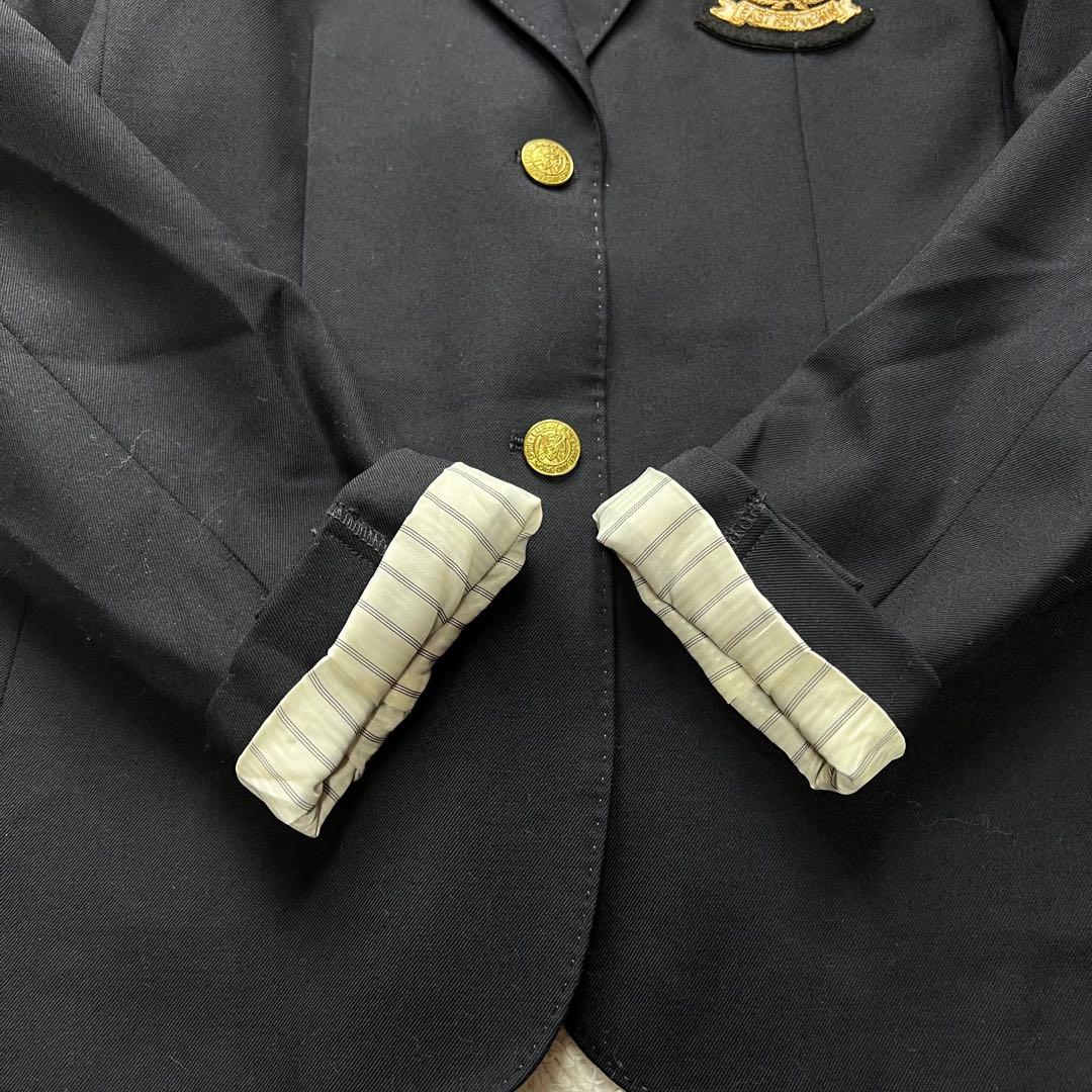 現行 美品 高級ライン EASTBOY ヴィーナス 紺ブレ 金ボタン エンブレム