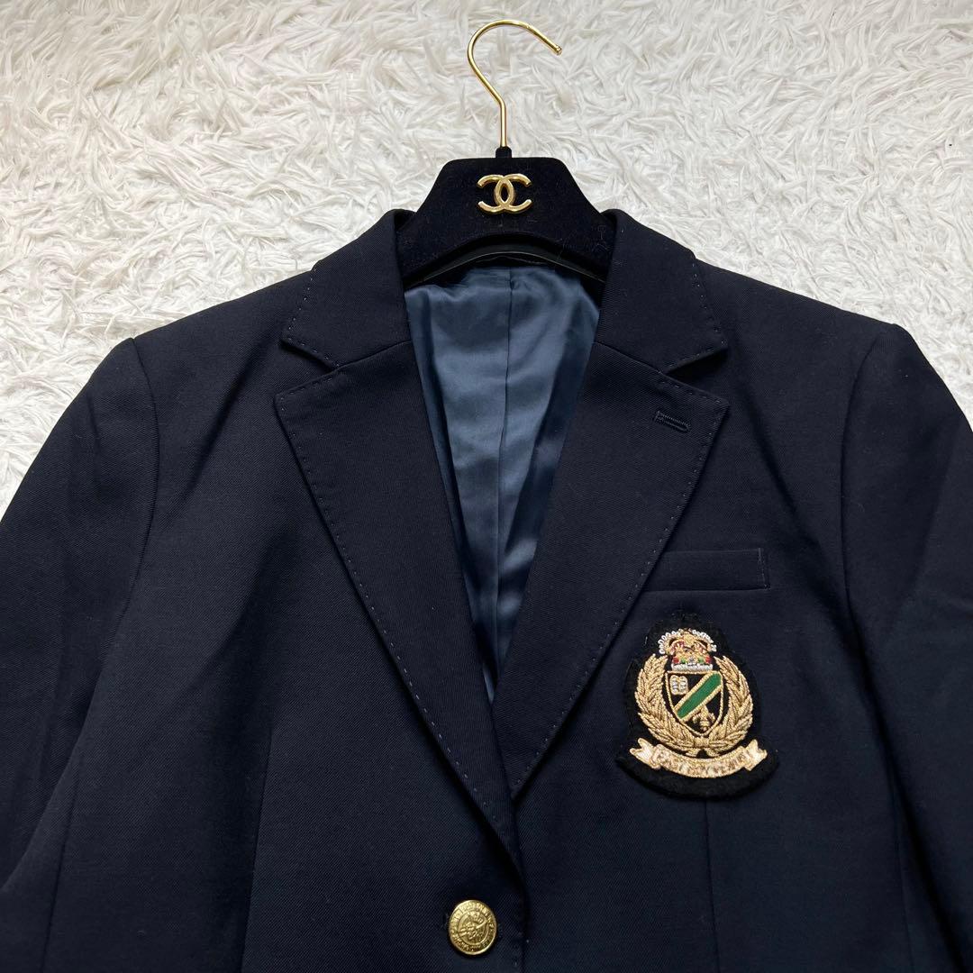 現行 美品 高級ライン EASTBOY ヴィーナス 紺ブレ 金ボタン エンブレム