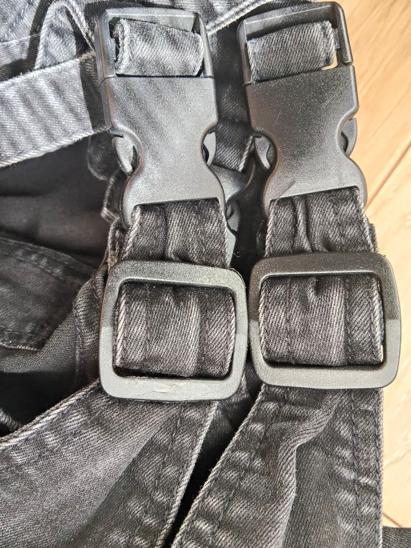 マムジー XS ブラック 着る抱っこ紐