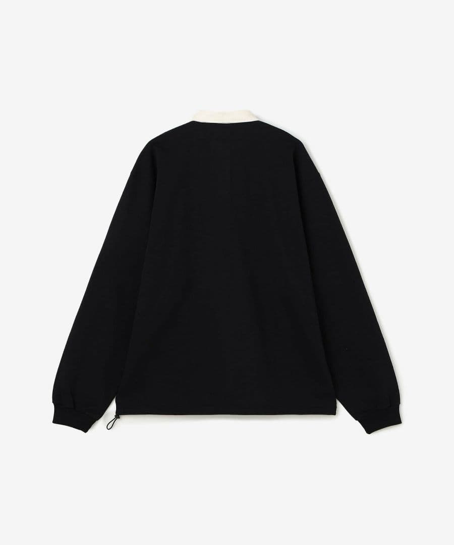 新品 SEDAN ALL PURPOSE ラグビーシャツ BK L