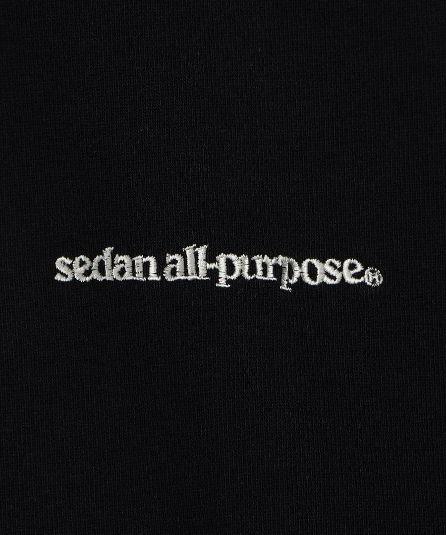 新品 SEDAN ALL PURPOSE ラグビーシャツ BK L