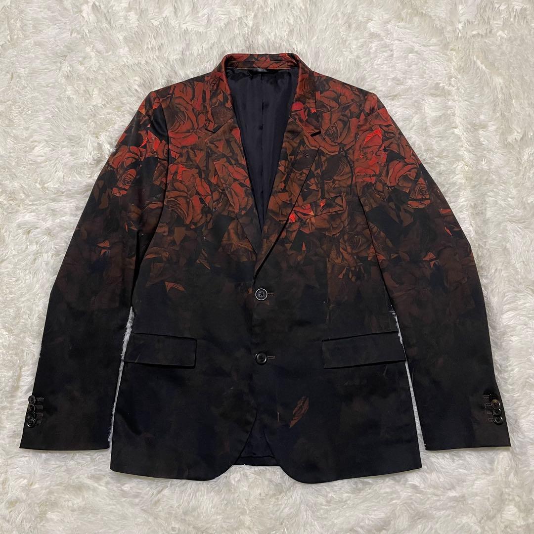 希少　ポールスミス　テーラードジャケット　薔薇　SMAP着用　2013ss