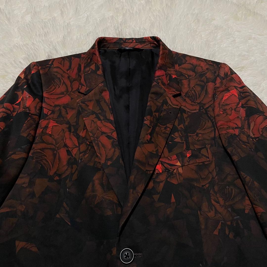 希少　ポールスミス　テーラードジャケット　薔薇　SMAP着用　2013ss